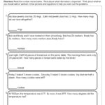 Addition And Subtraction Word Problems Worksheet Have Fun Teaching