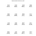 Addition And Subtraction Worksheet For Grade 5 Earnca