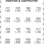 Addition And Subtraction Worksheets Artofit