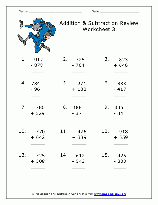 Addition Worksheet Generator DriverLayer Search Engine