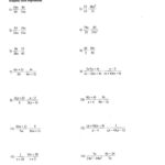 Algebra Math Worksheets Graphics All About Worksheet Rational