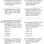 Awesome Integer Word Problems Printable Worksheet 7Th Grade Db excel