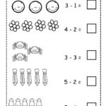Basic Picture Subtraction Worksheet Free Printable Basic Picture Subtra