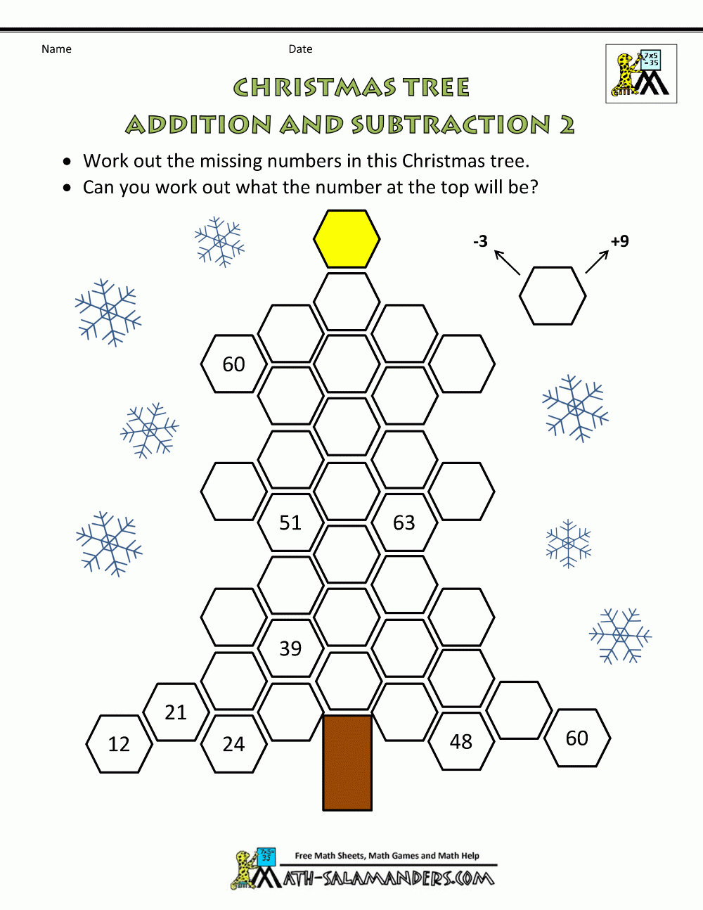 Christmas Math Activities