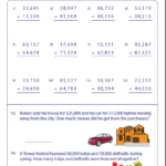 Class 5 Large Numbers Worksheets Grade 5 Math Worksheets Math Grade 5