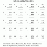 Column Addition And Subtraction Worksheets Year 2 Laura Martinez s