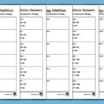 Compensation Strategy Addition Questions Worksheet Twinkl