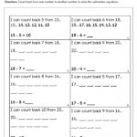 Counting Up Subtraction Worksheets 99Worksheets