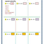 Division With Repeated Subtraction Worksheets 99Worksheets