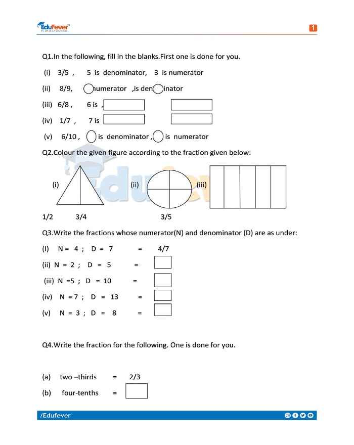 Download CBSE Class 4 Maths Worksheets 2020 21 Session In PDF