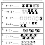 Ejercicio De Subtraction 0 10