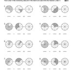 Fraction Subtraction With Same Denominators Set 4 Childrens