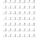 Free Math Worksheets And Printouts Addition And Subtraction Practice Worksheet Education Com