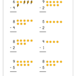 Free Printable Number Subtraction 1 10 Worksheets For Grade 1 And