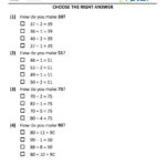 Grade 2 Mixed Addition Subtraction Worksheets