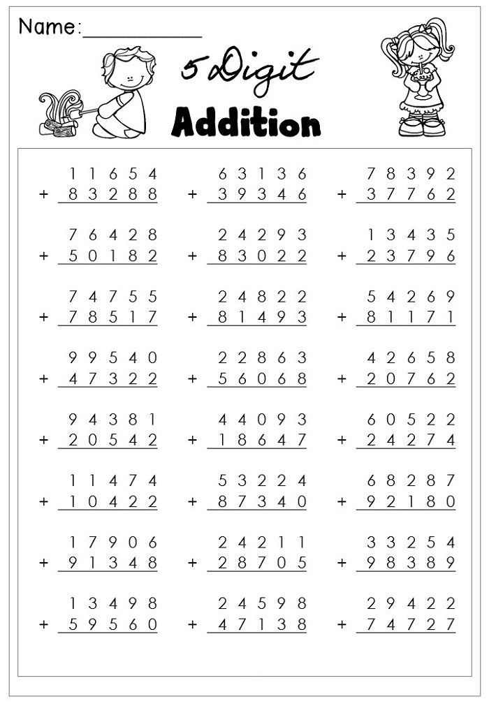 Grade 8 Math Worksheets Math Addition Worksheets 8th Grade Math 