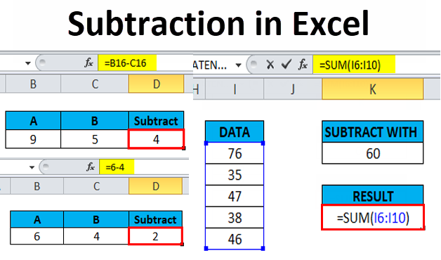 How Do You Subtract On Excel Excelnays