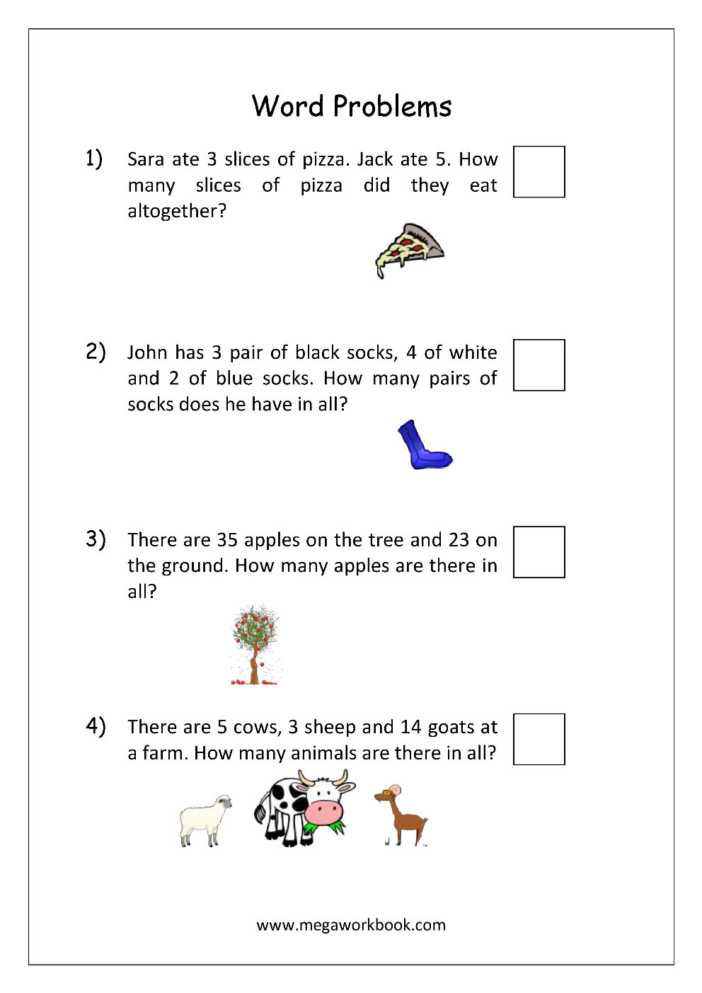 Kindergarten Math Problems Kindergarten