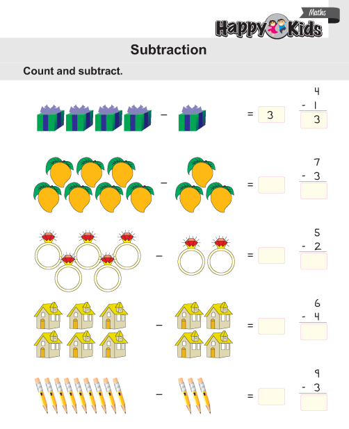 Kindergarten Maths Subtraction Http preschool wordzila ukg maths 