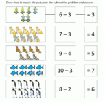 Kindergarten Subtraction Worksheets