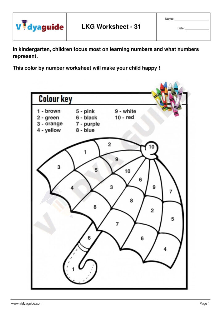 Lkg Maths Worksheet