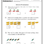 Math Subtraction Word Problems For Kindergarten Gerencia