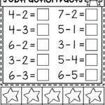 Math Worksheets For Kindergarten Addition And Subtraction Joshua Bank