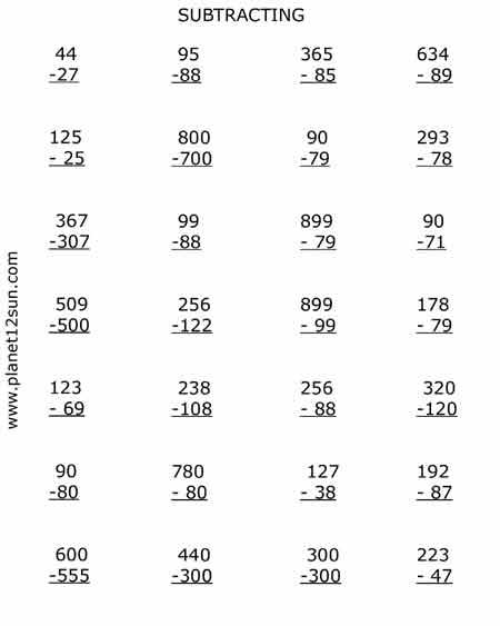 Math Worksheets Printable Column Addition Big Numbers 6gif 10001294 