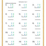 Maths Addition And Subtraction Worksheets For Grade 1 Pdf WorkSheets