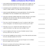 Multiplication And Addition Word Problems Worksheets Worksheet Hero