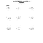 Multiplying Rational Expression Worksheet