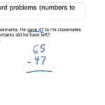 One step Subtraction Numbers To 100 Word Problems CK 12 Foundation