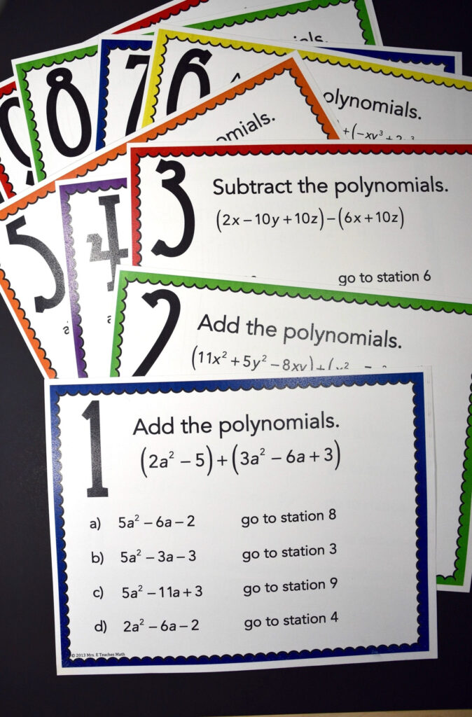 Polynomial Operations Worksheet Pdf Worksheet