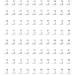 Practice One Digit Subtraction 1 Worksheets 99Worksheets