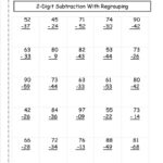 Printable 2nd Grade Math Worksheets Subtraction Math Worksheets Printable