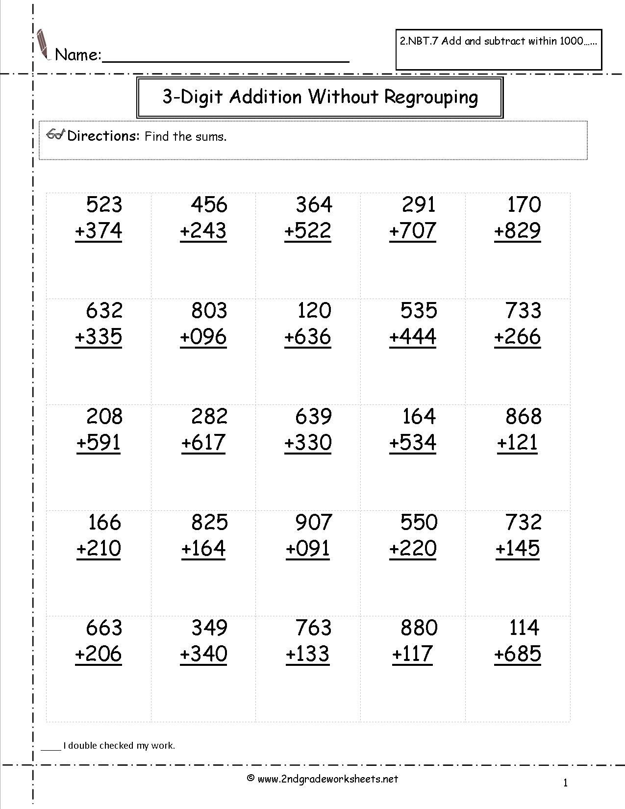 Printable Math Papers For 2nd Grade Benderos Printable Math