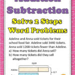 Problem Solving Practice Addition And Subtraction Worksheets