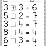 Single Digit Addition And Subtraction Worksheet In 2020 Addition And