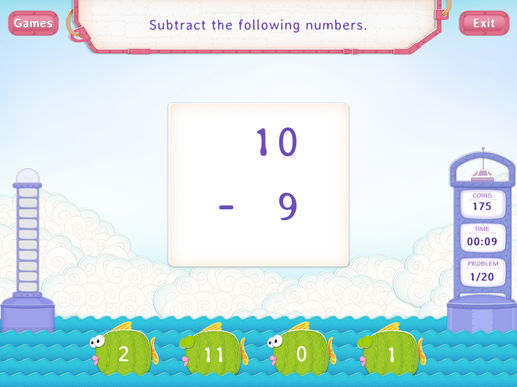 Subtract 9 From A Number Practice With Fun Math Worksheet