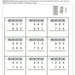 Subtracting From One Thousand Worksheet Have Fun Teaching Have Fun