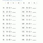 Subtraction Interactive Worksheet For Ukg Let S Practice Subtraction