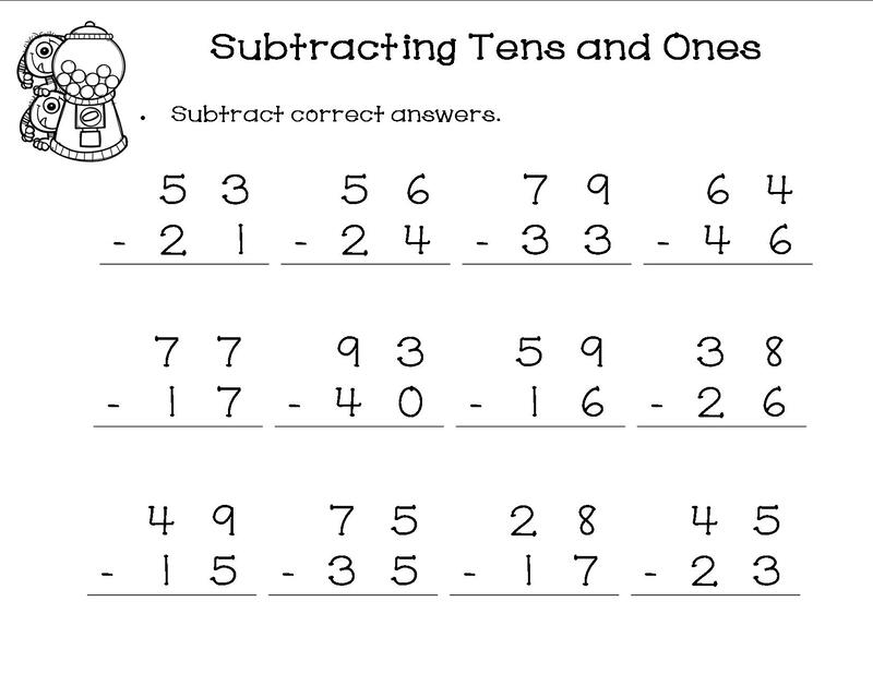 Subtraction My Resource Station Grade One