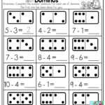 Subtraction To 10 With Dominos Dominos Provide A Tangible Way To