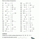 Subtraction To 20