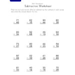 Subtraction With Borrowing Worksheet 2 All Kids Network Subtraction