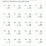 Subtraction With Regrouping 3rd Grade Worksheets WorksheetsCity