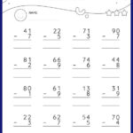 Subtraction With Regrouping Worksheets For 1st Graders Online SplashLearn