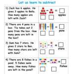 Subtraction Word Problems Online Worksheet Subtraction Word Problems Teaching Word Problems