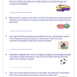 Subtraction Word Problems Worksheets