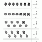 Superkids Math Worksheet Subtraction